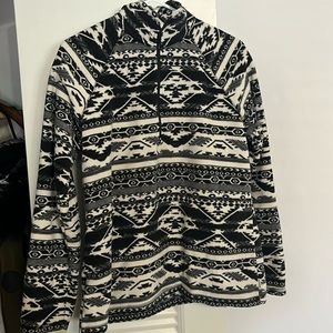 Eddie Bauer Quarter zip pulled over